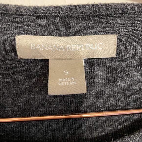 Banana Republic | Ruched Gray Bodycon Jersey Dress Small - Picture 6 of 8